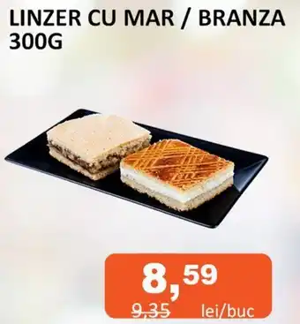 Unicarm LINZER CU MAR / BRANZA 300G Ofertă