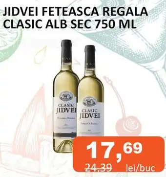 Unicarm JIDVEI FETEASCA REGALA CLASIC ALB SEC 750 ML Ofertă