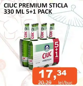 Unicarm CIUC PREMIUM STICLA 330 ML 5+1 PACK Ofertă