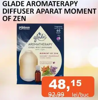 Unicarm GLADE AROMATERAPY DIFFUSER APARAT MOMENT OF ZEN Ofertă