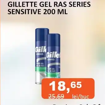 Unicarm GILLETTE GEL RAS SERIES SENSITIVE 200 ML Ofertă