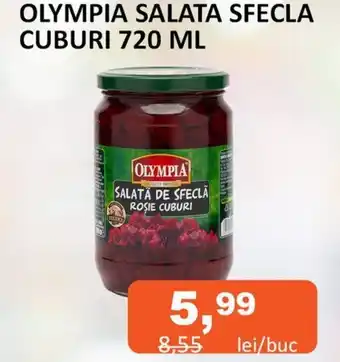 Unicarm OLYMPIA SALATA SFECLA CUBURI 720 ML Ofertă