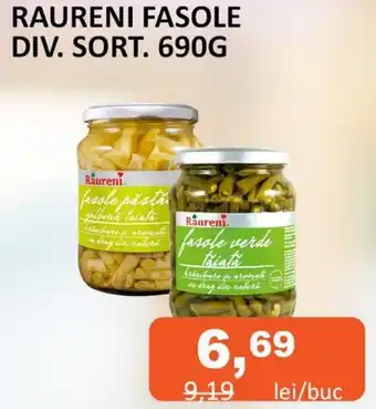 RAURENI FASOLE DIV. SORT. 690G