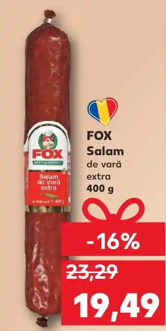 Kaufland FOX Salam Ofertă