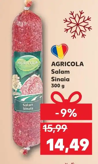 Kaufland AGRICOLA Salam Sinaia 300 g Ofertă