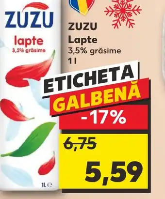Kaufland ZUZU Lapte Ofertă