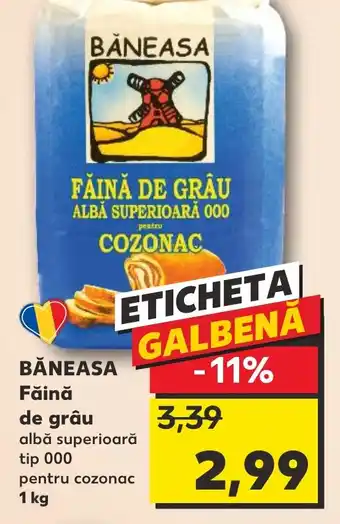 Kaufland BĂNEASA Făină de grâu Ofertă