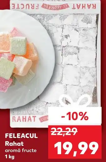 Kaufland FELEACUL Rahat aromă fructe 1 kg Ofertă
