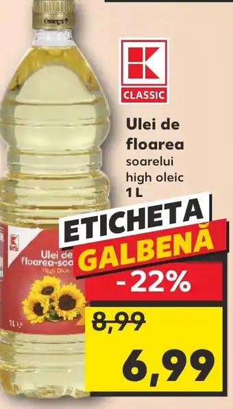 Kaufland Ulei de floarea Ofertă
