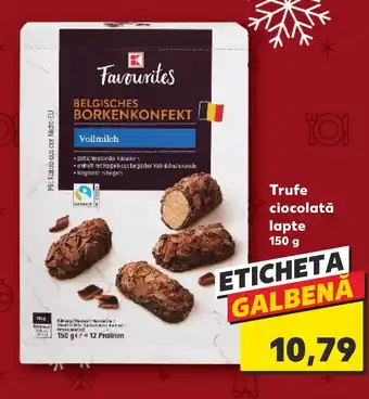 Kaufland Trufe ciocolată lapte Ofertă
