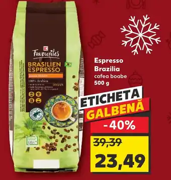 Kaufland Espresso Brazilia Ofertă