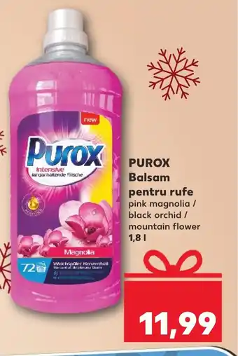 Kaufland PUROX Balsam pentru rufe Ofertă