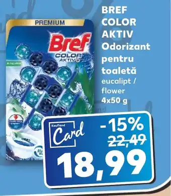 Kaufland BREF COLOR AKTIV Odorizant pentru toaletă Ofertă