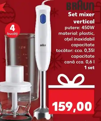 Kaufland Set mixer vertical Ofertă
