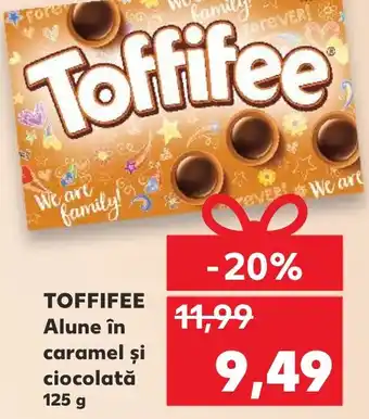Kaufland TOFFIFEE Alune în caramel şi ciocolată 125 g Ofertă