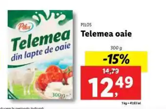 Lidl PILOS Telemea oaie Ofertă
