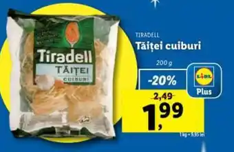 Lidl TIRADELL Tăiței cuiburi Ofertă