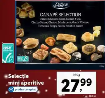 Lidl Selecţie mini aperitive Ofertă