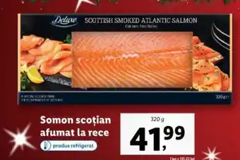Lidl Somon scoţian afumat la rece Ofertă