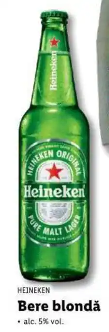 Lidl HEINEKEN Bere blondă Ofertă