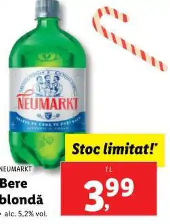 Lidl NEUMARKT Bere blondă Ofertă