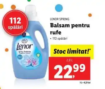 Lidl LENOR SPRING Balsam pentru rufe Ofertă