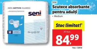 SENI Scutece absorbante pentru adulți