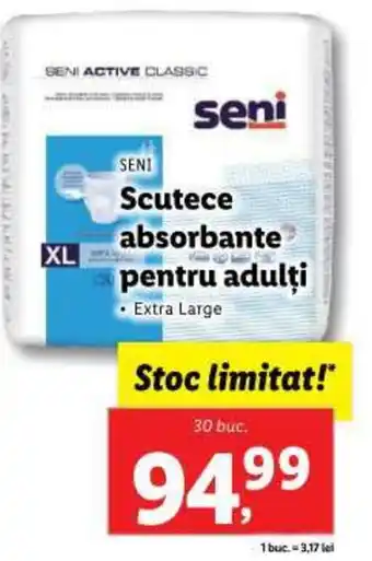 SENI Scutece absorbante pentru adulți