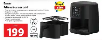 Lidl Friteuză cu aer cald Ofertă
