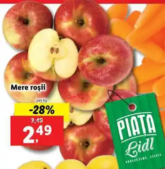 Lidl Mere roşii Ofertă