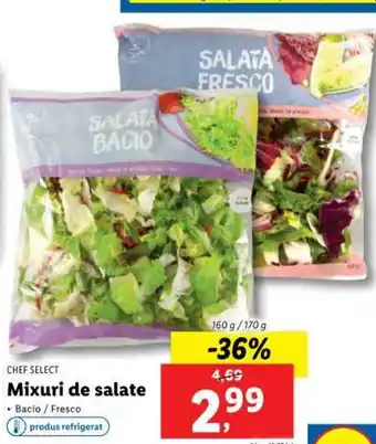 Lidl CHEF SELECT Mixuri de salate Ofertă