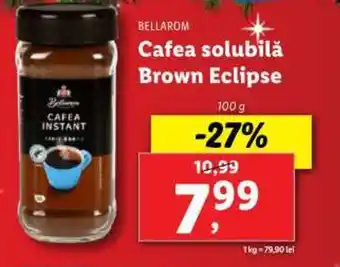 Lidl BELLAROM Cafea solubilă Brown Eclipse Ofertă
