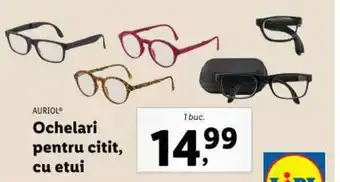Lidl AURIOL Ochelari pentru citit, cu etui Ofertă