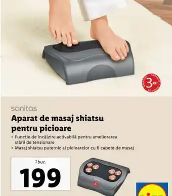 sanitas Aparat de masaj shiatsu