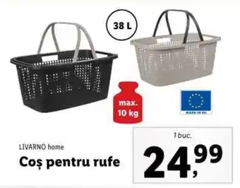 Lidl LIVARNO home Coş pentru rufe Ofertă
