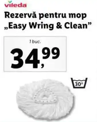 Lidl vileda Rezervă pentru mop ,,Easy Wring & Clean" Ofertă