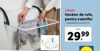 Lidl vileda Uscător de rufe, pentru calorifer Ofertă