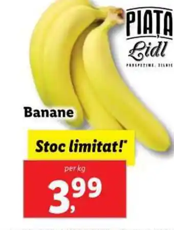 Lidl Banane Ofertă