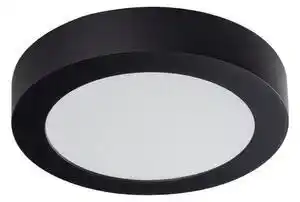 Favi Plafonieră led carsa led/12w/230v 3000k neagră d. 17 cm kanlux 33535 Ofertă