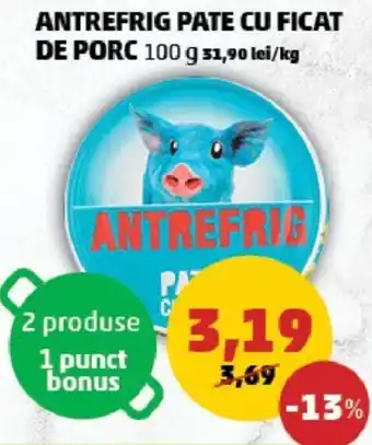 ANTREFRIG PATE CU FICAT DE PORC
