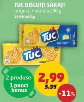 Penny TUC BISCUIȚI SĂRAȚI Ofertă