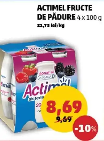 Penny ACTIMEL FRUCTE DE PĂDURE Ofertă
