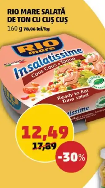 Penny RIO MARE SALATĂ DE TON CU CUS CUS Ofertă