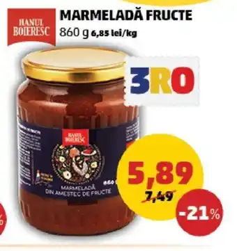 Penny MARMELADĂ FRUCTE Ofertă