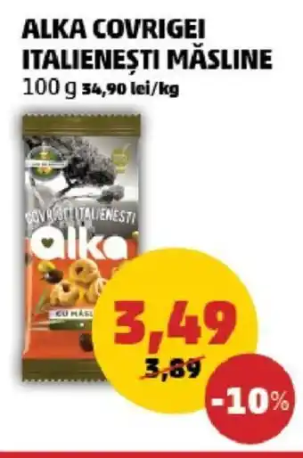 Penny ALKA COVRIGEI ITALIENEŞTI MĂSLINE Ofertă