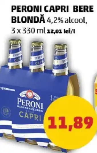Penny PERONI CAPRI BERE BLONDĂ Ofertă
