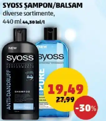 Penny SYOSS SAMPON/BALSAM Ofertă