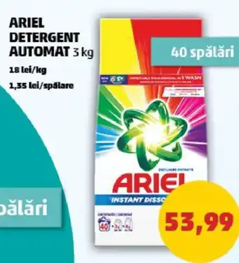 Penny ARIEL DETERGENT AUTOMAT 3 kg Ofertă