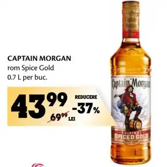 Annabella CAPTAIN MORGAN rom Spice Gold 0.7 L Ofertă