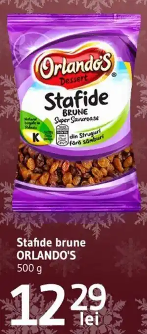 Supeco Stafide brune ORLANDO'S 500 g Ofertă